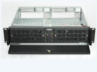 Casing Server Rak Mount dengan Kedalaman 360mm, Mendukung Motherboard Dual ITX 2U, dan Mendukung 4*3.5 HDD