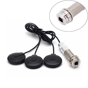 Piezo Pickup EQ Equalizer 3 Wandler Akustik gitarren Pickup für Gitarren Violine Banjo Mandoline Ukulele