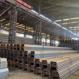 Factory U-shape Seawall Retaining Wall Steel <strong>Sheet</strong> Piling High Carbon Steel <strong>Sheet</strong> <strong>Pile</strong> for River Protection - Product Image 5