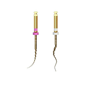 File putar gigi produsen produksi aktivasi panas emas ODM OEM PT instrumen gigi emas file saluran akar gigi - Product Image 5