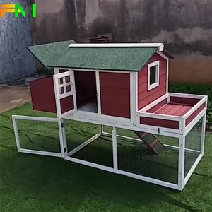 Di alta qualità mobile pollaio in legno grandi case di pollo per la vendita on-line per animali domestici mobili