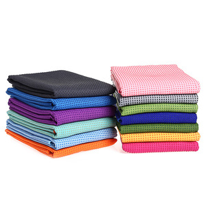 Toalla de <span class=keywords><strong>Yoga</strong></span> Antideslizante de Secado Rápido, Absorbente de Sudor, Portátil, con Puntos de Agarre para Pilates, Ultra Absorbente, para <span class=keywords><strong>Yoga</strong></span> <span class=keywords><strong>Bikram</strong></span> - Product Image 1