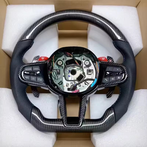 Volante Deportivo de Cuero Liso de Alta Calidad para <span class=keywords><strong>BMW</strong></span> Serie G, M3 G80, M4 G82, M5 CS - Product Image 4