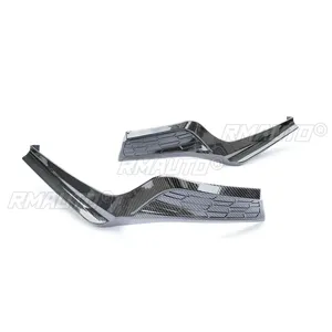 For Honda Civic 11th Gen 2022 Body Kit Rear Bumper <b>Lip</b> <b>Splitters</b> Diffuse Carbon Fiber Look Sport Style Car Accessories - Product Image 5