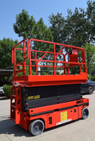 Plateforme élévatrice à ciseaux hydraulique électrique miniature portable intérieure/extérieure de 4 à 12 m avec certificat CE et ISO pour les travaux de réparation aérienne