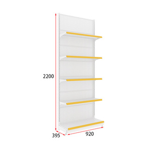 Kệ trưng bày tùy chỉnh cho các cửa hàng bán lẻ siêu thị Gondola kệ trưng bày kệ cửa hàng tiện lợi Gondola kệ giá - Product Image 4