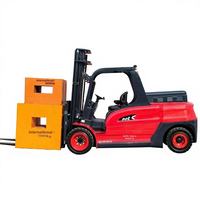 Nouveau chariot élévateur diesel Baicheng, dimensions des fourches 1220x125x50mm, mât simple/double/triple, pneus non-marquants, levage hydraulique