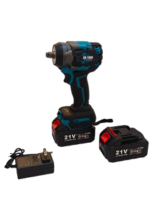 Llave de trinquete eléctrica de alto torque de 4.0AH y 21V con eje CR-V, 225r/min, grado profesional para mecánicos automotrices, en stock. - Product Image 2