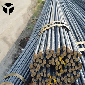 China Supplier Hrb400 Hrb500 6mm 8mm 10mm Ribbed Round Rebar Deformed Reinforcing Bars In Coils