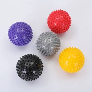 PVC Explosions geschützter stacheliger <span class=keywords><strong>Massage</strong></span> ball für Körper fitness übungen Yoga-Übung für den Heimgebrauch zur Entspannung des Fuß schulter halses - Product Image 4