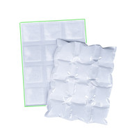 Pack de glace en gel sec et léger CSI pour la livraison de nourriture pour garder les aliments frais Sac à déjeuner longue durée Absorbe l'eau Feuilles de glace