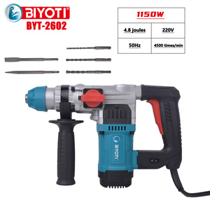 <span class=keywords><strong>Marteau</strong></span> électrique professionnel BYT-2602 220V, vitesse variable 0-4500 tr/min, 1150W, perceuse à percussion rotative pour <span class=keywords><strong>béton</strong></span> et pierre - Product Image 2