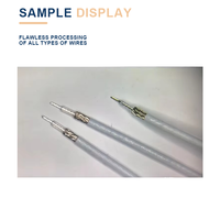 Mesin Pengupas Kabel Rotary Semi-Otomatis Presisi Tinggi untuk Kabel Koaksial Super Tipis 0.4-1.6mm Garansi 1 Tahun