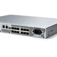 Conmutador de Fibra SAN Brocade G710 Gen7, 8 Puertos Activados con Transceptores SFP+, Hardware de Red de Fibra Óptica FC de 64G