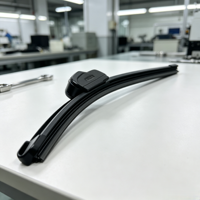 Nouveaux accessoires automobiles : Balais d'essuie-glace en caoutchouc naturel doux et silencieux pour une performance optimale, ajustement universel pour toutes les voitures