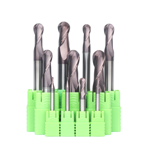 RLD Chất Lượng Cao HRC60 R5x75mm 2 Flutes Rắn <span class=keywords><strong>Carbide</strong></span> Bóng Mũi Endmill Fresas Cnc Công Cụ Cắt Cho Thép Không Gỉ - Product Image 1