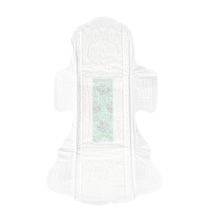 Serviettes hygiéniques jetables ultra-fines à ailettes 100 % coton biologique super absorbantes pour femmes, fabrication OEM/ODM Qianye - Product Image 2