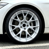 Jantes forgées sur mesure à lèvre inclinée 16 17 18 19 20 21 pouces 7 rayons 5x112 5x114.3 5x120 5x127 5x130 pour BMW Audi Mercedes TESLA