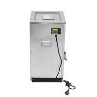 Trancheuse à viande en acier inoxydable à épaisseur réglable, moteur en cuivre pur de 1800 W, production de 400 kg/h