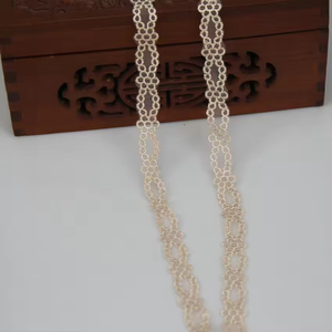 Chất lượng cao thân thiện với môi 3D thêu thiết kế đơn giản pháp Tulle ren <span class=keywords><strong>TRIM</strong></span> cho Dresses ren vải - Product Image 2