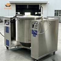 Olla de Cocción Inclinable de Inducción de Alta Resistencia Directa de Fábrica con Temporizador de 8 Velocidades y Control de Temperatura para Hervidor Comercial