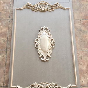 Moulage d'architecture en <span class=keywords><strong>bois</strong></span> non peint, ensemble de meubles de haute qualité, moulage bâtiment en Rose, incrustation - Product Image 6