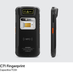 Chainway C71 Android 13 Rugged <span class=keywords><strong>PDA</strong></span> 2D Escáner de código de barras Lector NFC IP67 Computadora móvil de mano Lector RFID <span class=keywords><strong>WiFi</strong></span> - Product Image 4