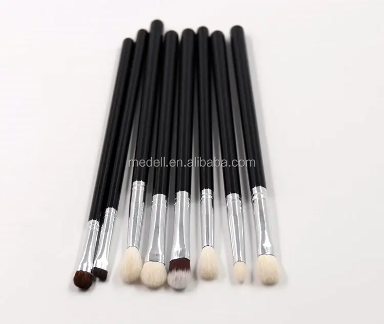 Medell brush make-up set 8pcs luxury professional makeup brush eyeshadow make up brushes private label cosmetics tools