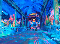 Module LED flexible P2.5 IP65 pour extérieur, écran incurvé cylindrique, affichage de forme personnalisée pour les salles d'exposition, les aéroports, la publicité