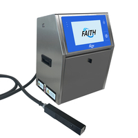 Imprimante à jet d'encre thermique en ligne continue automatique de l'usine CIJ Encre à séchage rapide pour convoyeur d'utilisation d'étiquettes industrielles État neuf