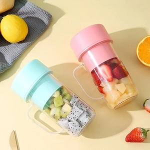 Nouvelle paille jus tasse ménage sans fil USB charge Portable fruits presse-agrumes Machine extérieur <span class=keywords><strong>compagnon</strong></span> tasse Smoothie mélangeur - Product Image 2