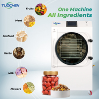 Grote automatische vriesdroger met hoge productiviteit, 35-40 kg capaciteit, CE ISO gecertificeerd, voor voedselverwerking, pomp, motor, fruit, groenten