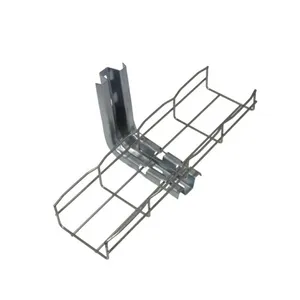 Galvanized Grid Cable Tray With Perforated Mesh Wire Duct Cable Management Grid