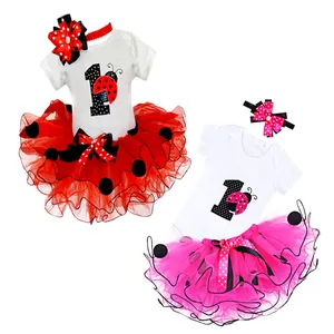 Robe Tutu de Ballet pour filles, vêtements d'été pour enfants, Minnie, Mickey, dessin animé, souris, fête d'anniversaire, noël