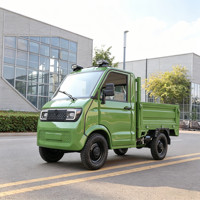 Nouveau camionnette de fret électrique 2026 à conduite à droite, 72V 3500W, robuste, avec batterie 100Ah, pour usage agricole