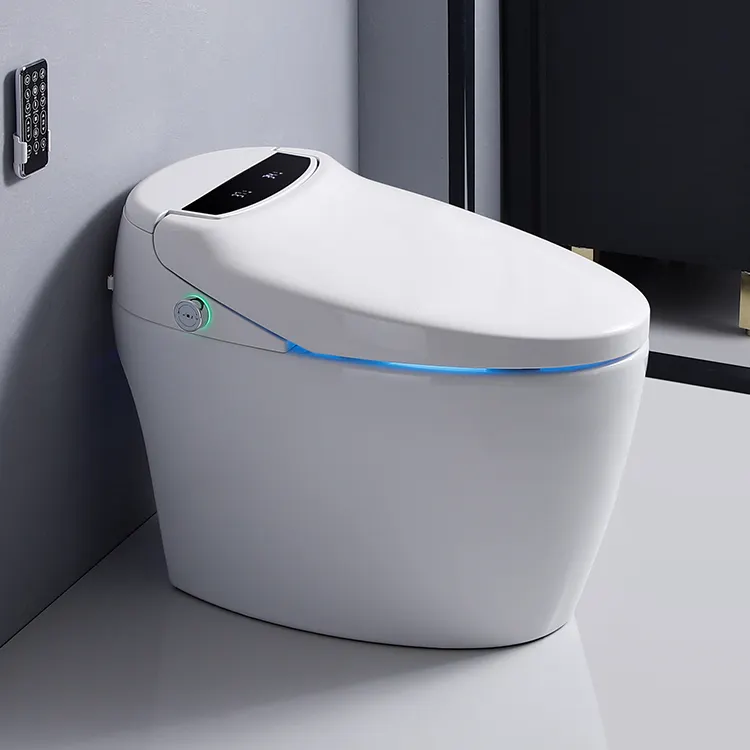 Modern advanced portable bathroom smart wc toilets sanitary ware floor mounted WC sanitary wares toilet