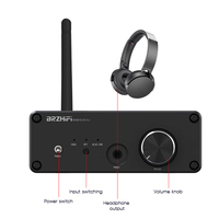 BRZHIFI voiture amplificateur puissance Dacoder RCA aluminium BT5.4 ES9038Q2M LDAC aluminium Hifi DAC amplificateur Audio