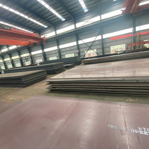 Hoja de acero inoxidable negro placa de acero resistente al desgaste mn13 nm 450 placa de acero resistente al desgaste - Product Image 3