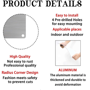 โปสเตอร์โลหะลายหนูฟินก์ป้ายโลหะแบบคลาสสิกสำหรับตกแต่งโรงรถบาร์แผ่นโลหะพิมพ์ยูวีและทาสีแบบ DIY - Product Image 6