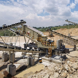 בנייה מלאה סט חומרי פסולת בטון ריסוק מכונת מיחזור, קל לנוע בבטון נייד - Product Image 5