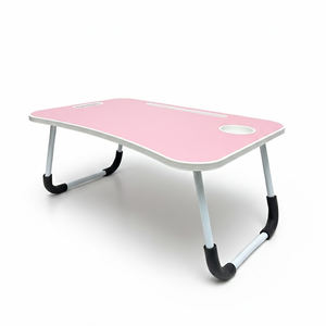 Support d'ordinateur portable <span class=keywords><strong>en</strong></span> bois pliable, table de lit portable pour le bureau, l'étude, la lecture, l'écriture et les repas - Product Image 2