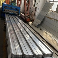 Baustahl-Wellblech Zinkbeschichtet Feuerverzinkt PPGI Galvanisiertes Wellblech aus Stahl