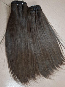 Paquetes rectos de hueso de trama de proveedor mayorista de cabello vietnamita Virgen sin procesar para hacer pelucas de Varios tamaños disponibles - Product Image 3