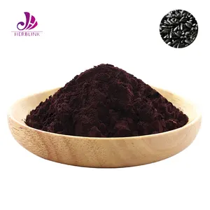 Extrait de riz noir naturel poudre anthocyanes 25% extrait de riz noir