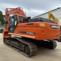 Excavatrices Doosan d'origine de haute qualité, modèle DX300, hydrauliques, d'occasion, à bas prix