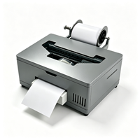 Printer Label Inkjet 6 Warna LP210 A4 dengan Printhead XP600, CISS, Tinta Sublimasi Dye Pigment, dan Sistem Roll to Roll