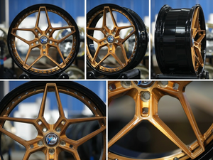 Jantes de voiture de luxe sur mesure monobloc 2 pièces concaves forgées brossées 5x130 5x120 15 <span class=keywords><strong>18</strong></span> 19 20 21 22 24 pouces - Product Image 2