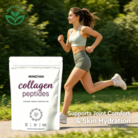 Poudre de peptides de collagène pur pour lutter contre le vieillissement et rajeunir la peau, booster de vitalité, mélange de protéines compatible avec le régime cétogène