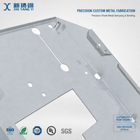 Plaque de montage PCBA sur mesure OEM/ODM en tôle d'acier de précision, emboutie et pliée, avec entretoises PEM pour onduleur