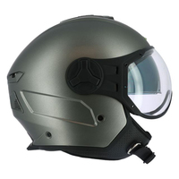ASTONE HELMETS MINISPORT S6 Titanyum Renkli Açık Yüz ABS Motosiklet Kaskı Beden XS-2XL Çin Malı Açık Hava